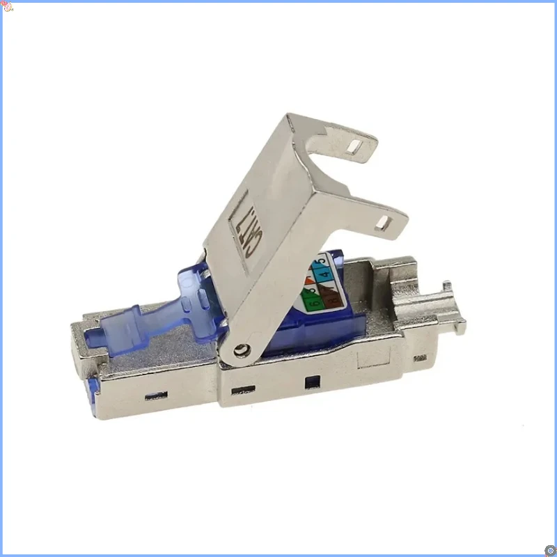 مكافحة التدخل أداة خالية محمية RJ45 Cat 7/Cat6A إنهاء المكونات Cat7 التوصيل/Cat7 موصل وحدات 23/24AWG ميجا بت