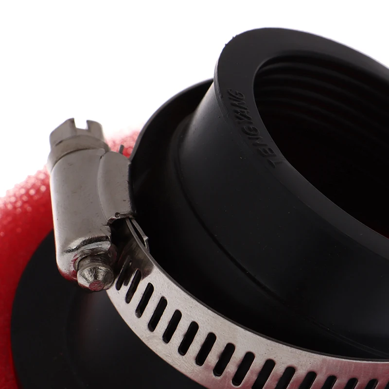 1Pcs Pit Dirt Bike Air Filter Red 42mm 140cc 150cc 160cc Pitbike Motorcycle image 4