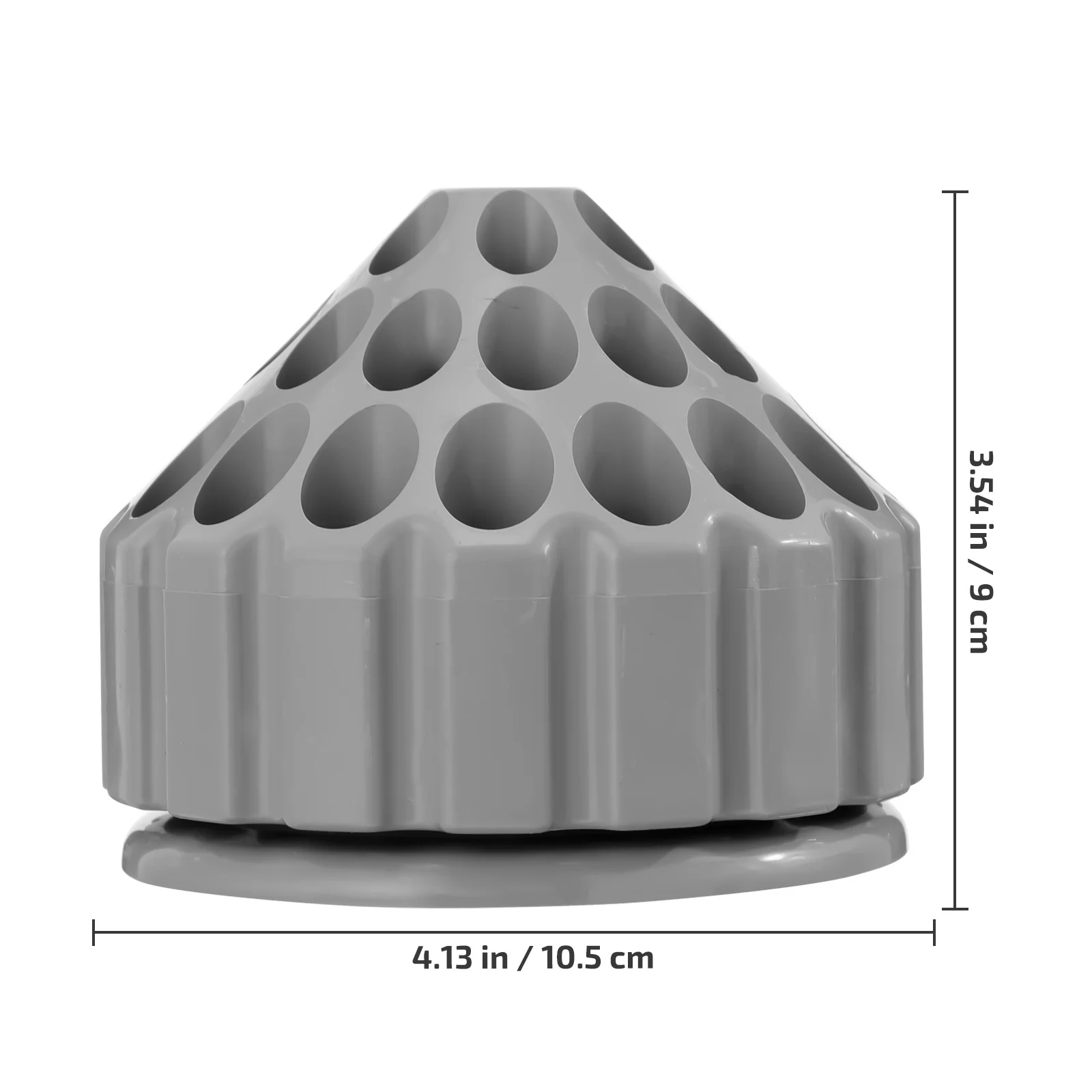 

Rotatable Grinding Bits Storage Box Abs Material Honeycomb Design Stable Base For Drill Pins Organizer Classified Storage Tray