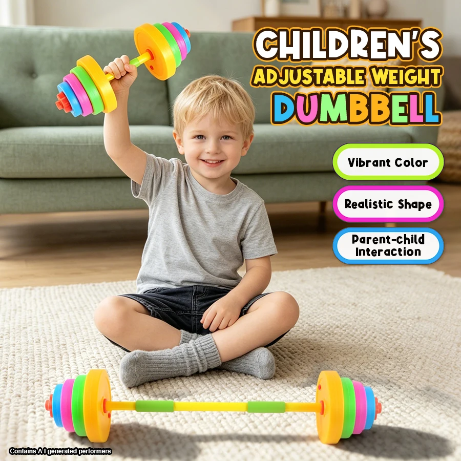 Children Dumbbell Sports Toy A - Kids Outdoor Toys B&Q recension och pris