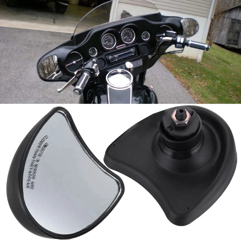 

Motorcycle Fairing Mount Rearview Mirror 10Mm For Electra Street Glide 1996-2013