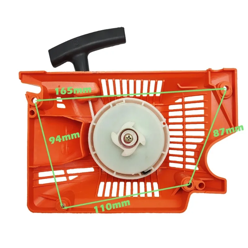 

Launcher for 4500 5200 5800 Chainsaw Starter Reminder 45cc 52cc 58cc Spare Parts Recoil Starter Pull Starter
