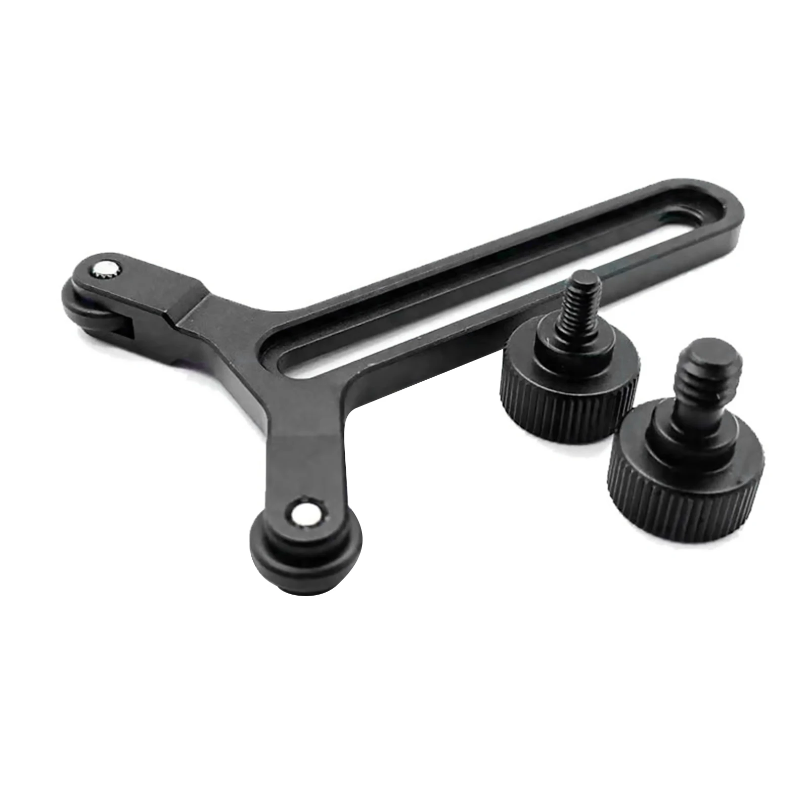 Camera Extended Lens Support Y Shape Bracket Height Adjustable For DJI RS3 Gimbal Plate Lens System Mount Accessories