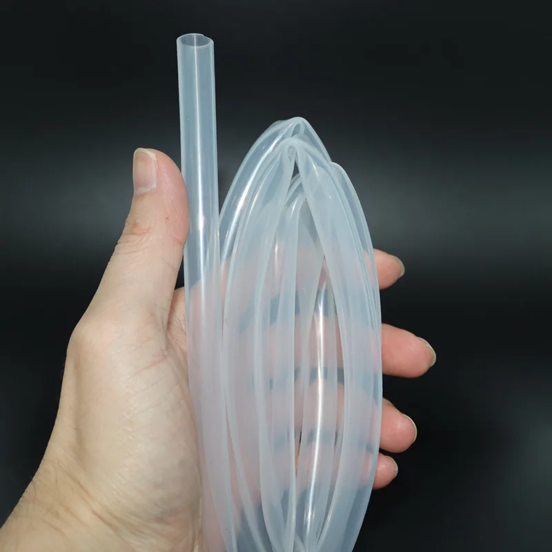 Food Grade Clear Transparent Soft Silicone Hose Tube 4 5 6 7 8 9 10 11 12 14 16 Nontoxic for Pump Aquarium Kitchen Faucet Garden