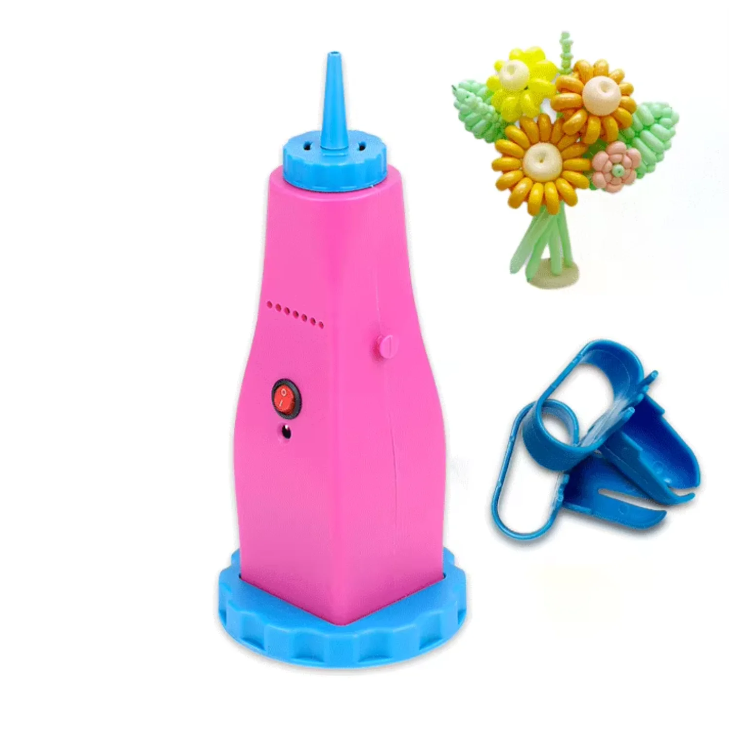 

Portable Twisting Balloon Balloon Air Blower Inflator Long Balloons