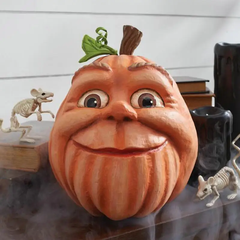 Wholesale Halloween Atmosphere Outdoor Decoration Props Ghost Party Pumpkin Head Yard Venue Decoration