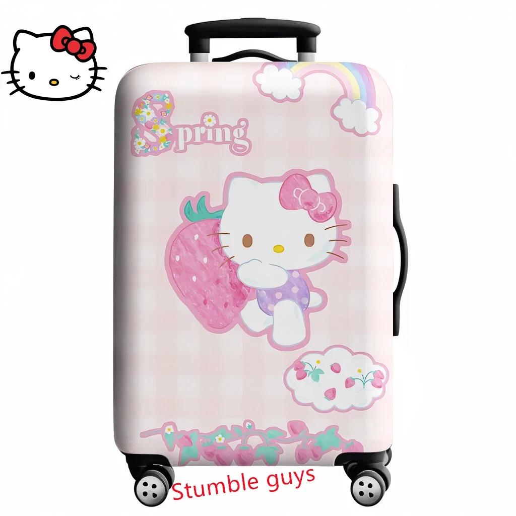 

Demon Hunters Anime Kpop Luggage Cover Fits 18-32 Inch Suitcases Durable Protector