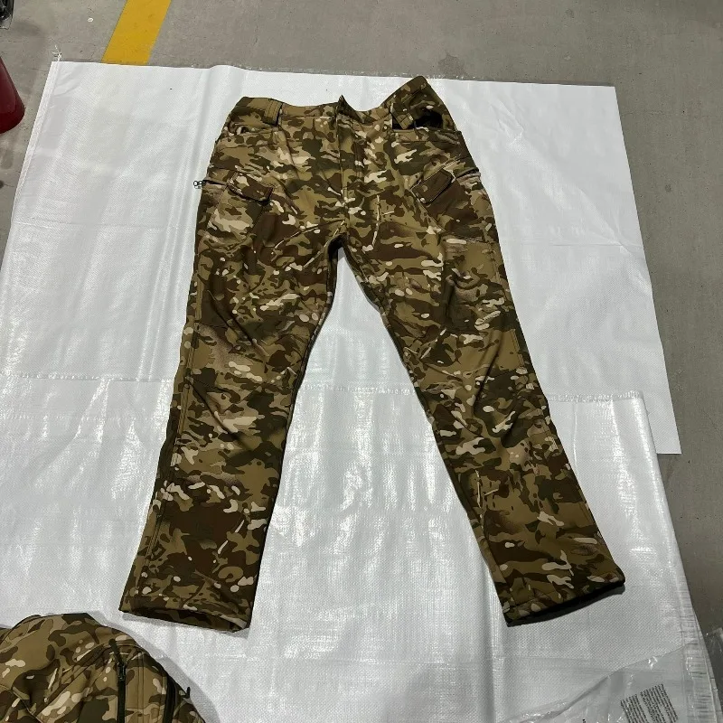 

Men's Tactical Pants with Multiple Pockets for Warmth Leisure Outdoor Hunting Hiking Camping Training Men's Mountaineering Pants