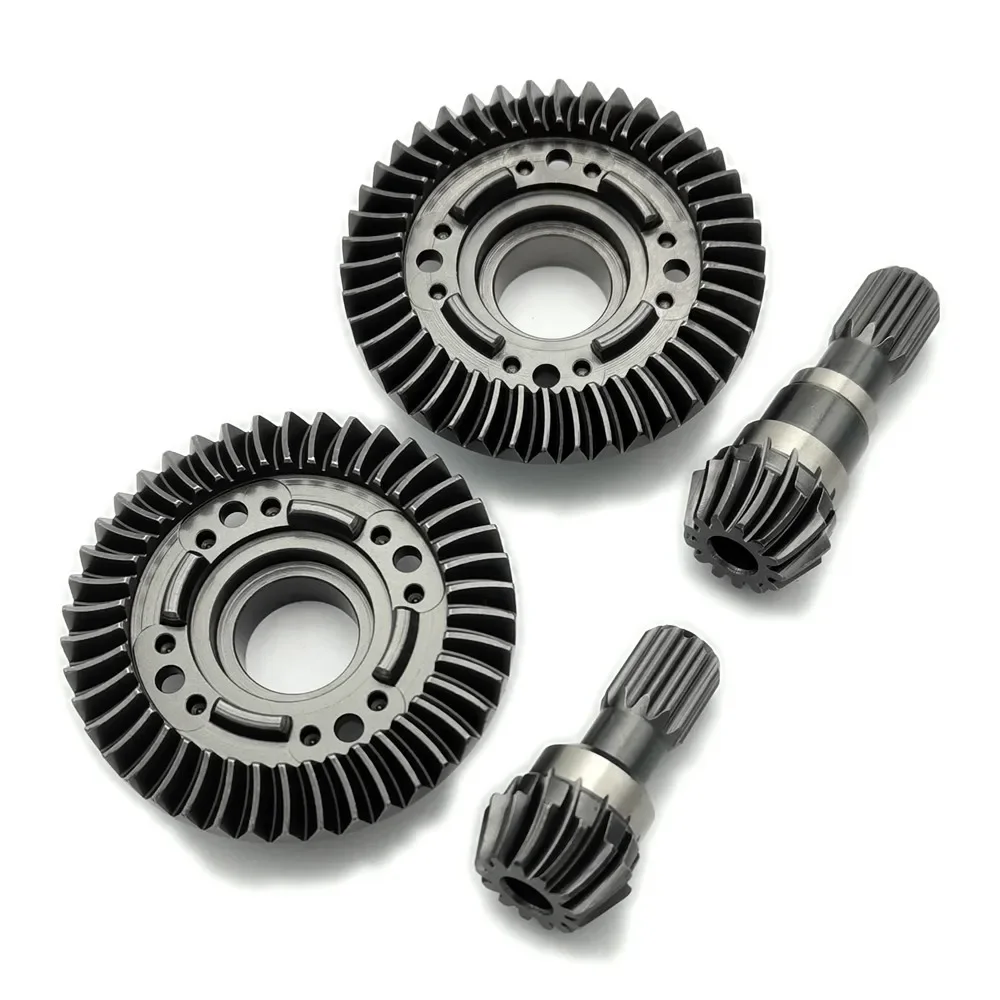 

Hard Chrome Steel Front Rear Spiral Cut Differential Pinion Gear 42T/13T for Traxxas 1/5 X-Maxx 7777X 7778X
