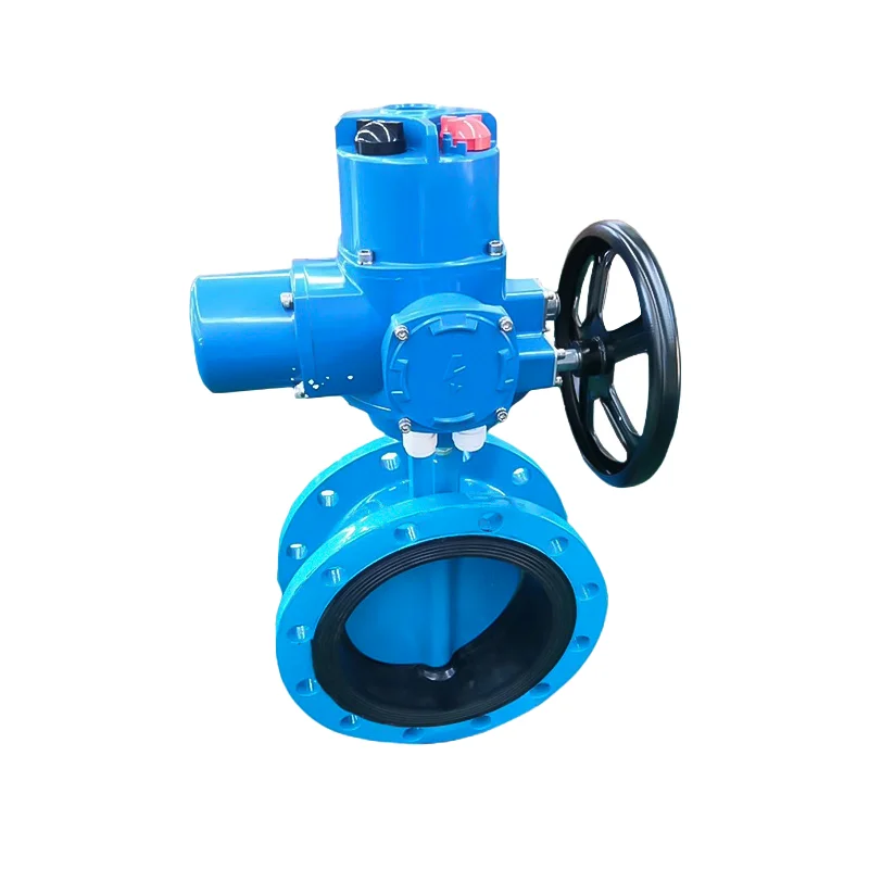 

Industrial Valve Flange butterfly valve 250mm Ductile Iron Flange Electronically Controlled Butterfly Valve