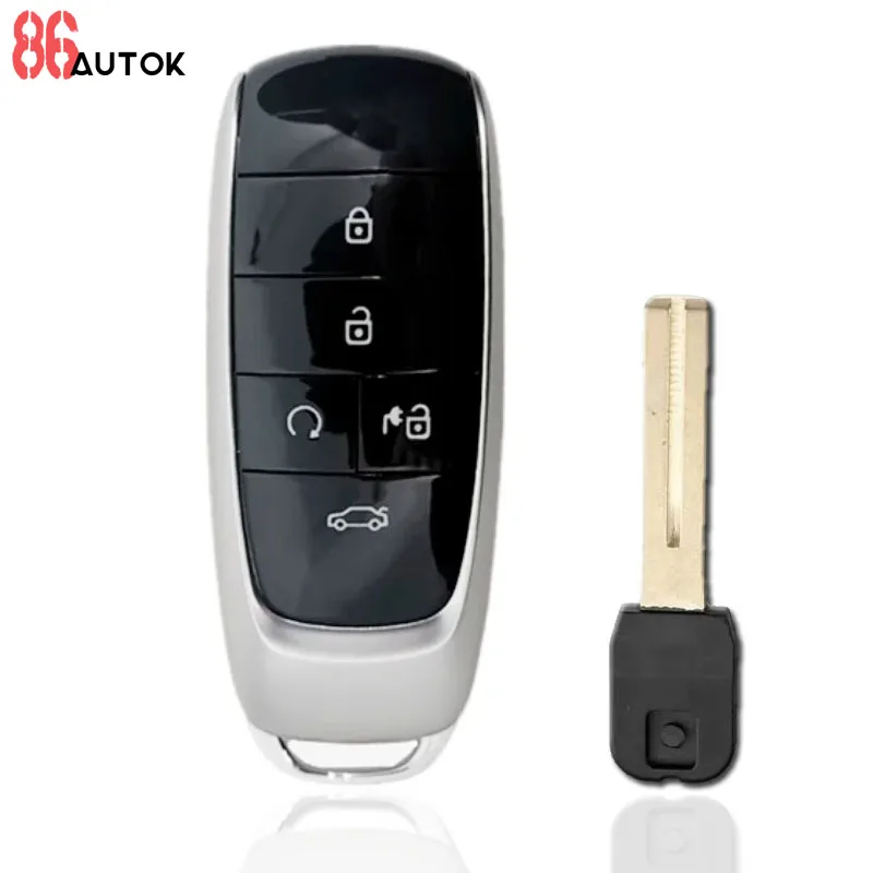 Keyless Go Car Smart Remote Key 4A Chip 433MHZ per motore GAC per Trumpchi Aion Y Aion S AION V IA5 chiave remota automatica intelligente