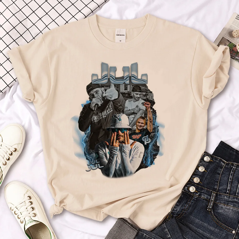 Jul t shirt women manga comic Y2K t-shirts female streetwear graphic clothing