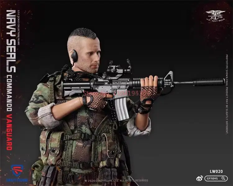 In Voorraad CFTOYS LW020 Seal Special Forces Assault Team Vanguard 1/12 Action Figure 6 inch Volledige Set Model Speelgoed geschenken