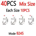 40pcs Mix Size 9245