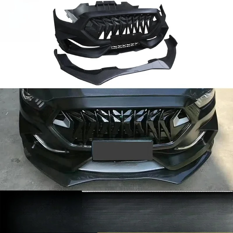 Apply15-17 Ford Mustang Mustang Upgrade Transformers Front Bumper Front Bumper Large Surround Accessories