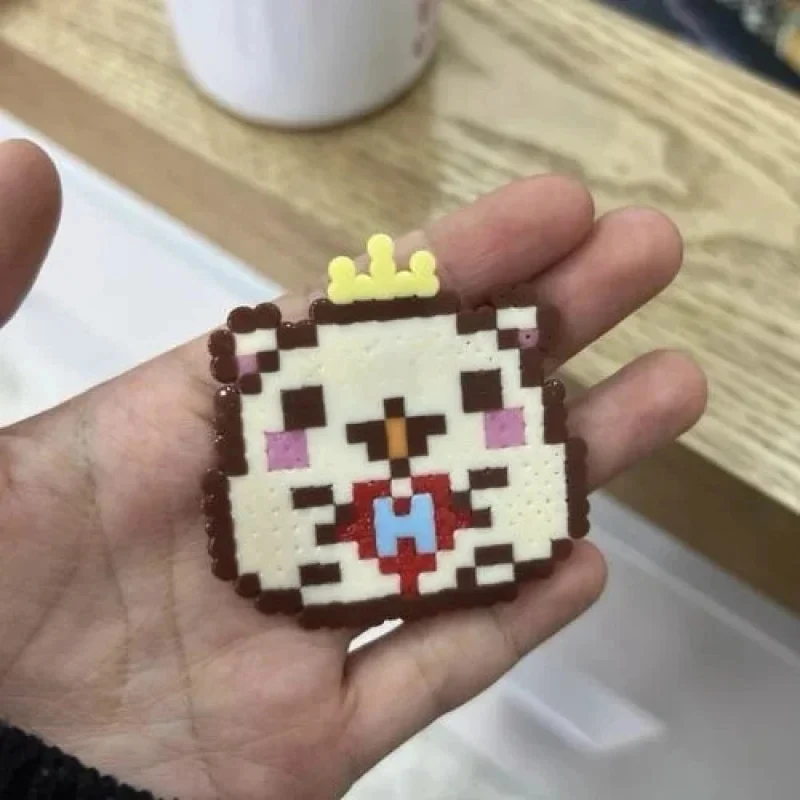 3000Pcs 2.6mm Mini Fuse Beads, Hama Perler Beads Puzzle, Pixel Art Beads, Creative Cartoon DIY Handmade Fusion Beads for Kids