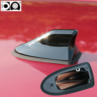 Universal Waterproof Shark Fin Antenna Special Auto Car Radio Aerials Stronger Signal Piano Paint For Seat Leon