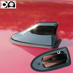Universal Waterproof Shark Fin Antenna Special Auto Car Radio Aerials Stronger Signal Piano Paint For Seat Leon