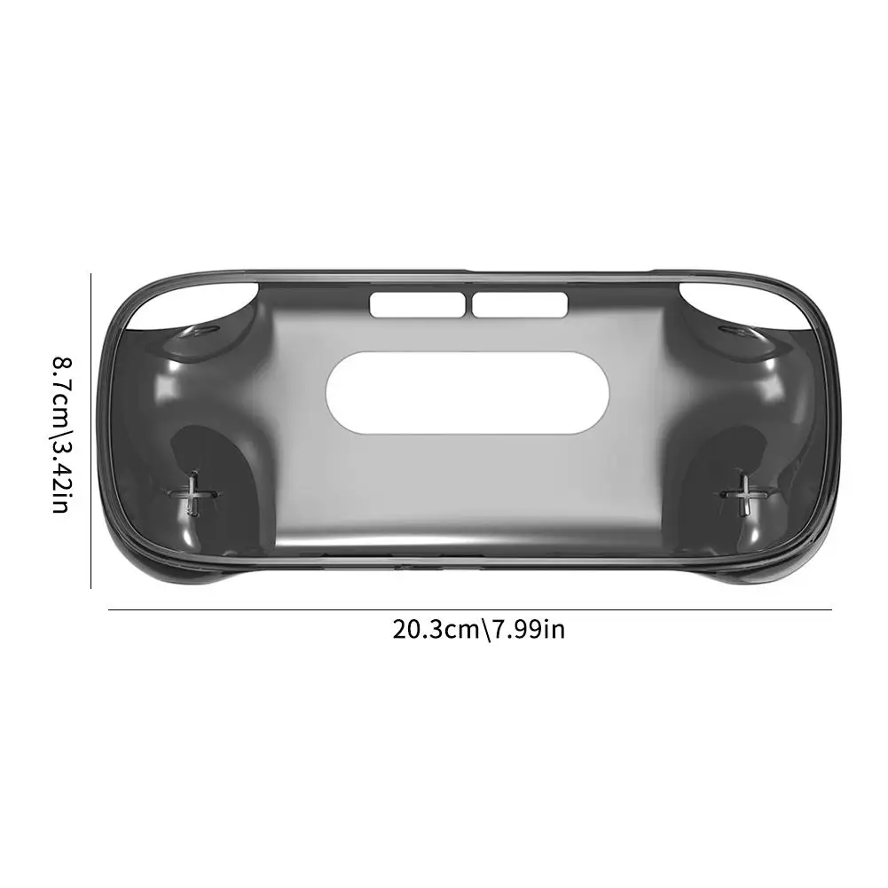 For Retroid Pocket 5 TPU Transparent Soft Case Grip Game Console Case Grip Protective Case Cover Accessories