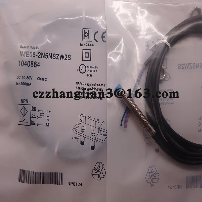 Novo sensor de proximidade IME08-2N5NOZW2S