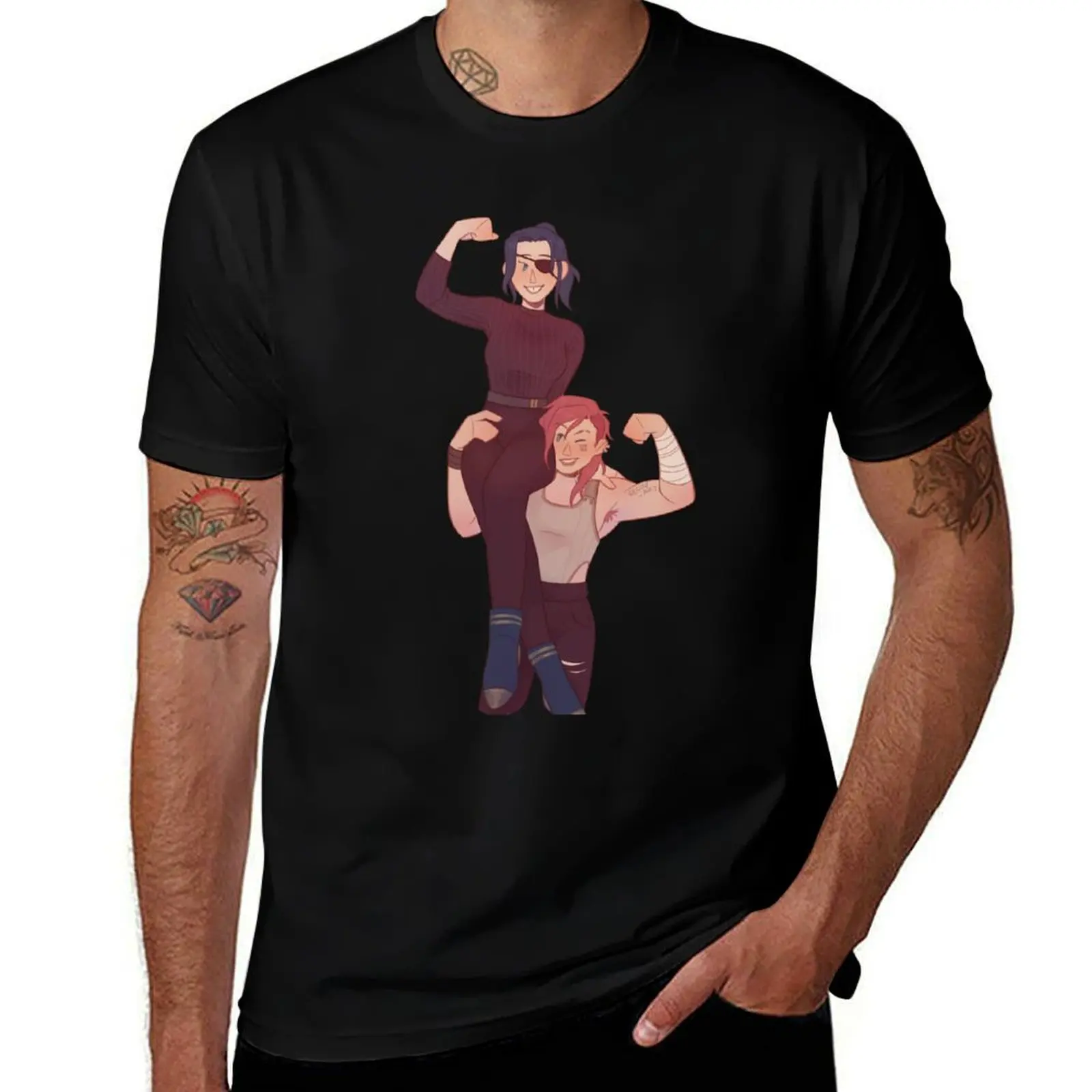 

strong caitvi T-Shirt t shirts for man cotton t shirts for man cotton funny T-Shirt