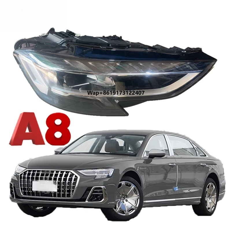 4N0941035C 4N0941036C Original Car Disassembly Original Led Matrix Headlights With Computer Module for  A8 D5 S8 Horch