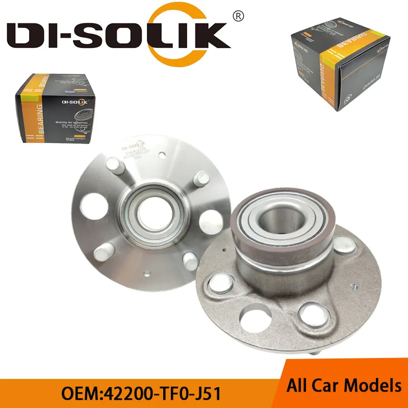 

DI-SOLIK Auto Car Parts Rear Wheel Hub Bearing Assembly 42200-TF0-J51 44200-SAA-A51 42200-SAA-G51 42200-SAA-E03 42200-TF0-N51