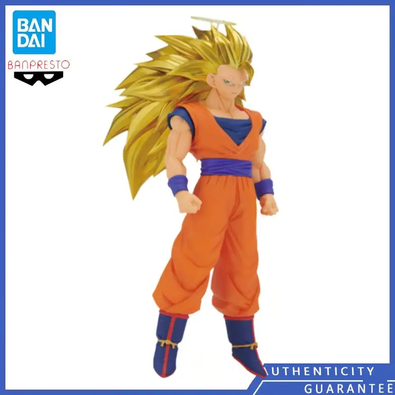 

[In stock] Bandai BANPRESTO 19cm Dragon Ball BLOOD OF SAIYANS BOS Super Saiyan 3 Son Goku Anime Model Toy Garage Kits Prize