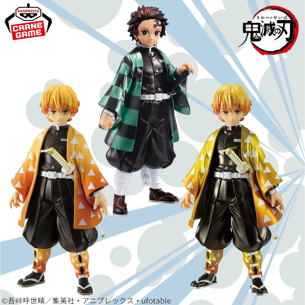 

В наличии оригинальная фигурка BANPRESTO Grandista Kamado Tanjirou Agatsuma Zenitsu, аниме-модель, фигурка убийцы демонов, натуральная игрушка