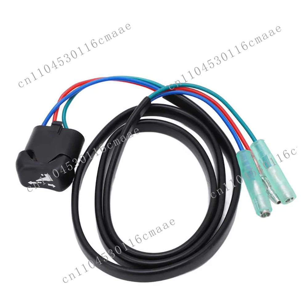 External remote control box 37850-93J10 with outboard decoration and tilt switch cables 37850-90J00