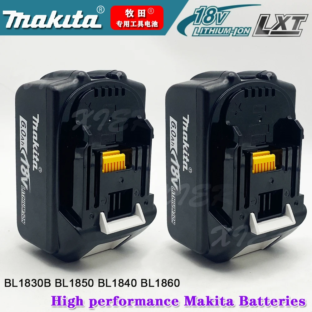 

MAKITA to replace battery 18V 6Ah replaces LXT BL1860B BL1860 BL1850 LXT electric tool rechargeable lithium-ion battery+charger