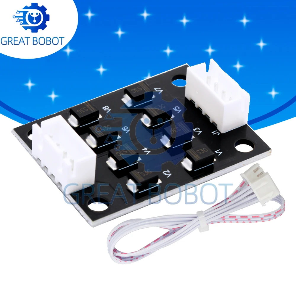 TL Smoother Module for 3D Printers: Stepper Motor Driver Filter – Pattern Elimination & Anti-Clipping (DIY Part)