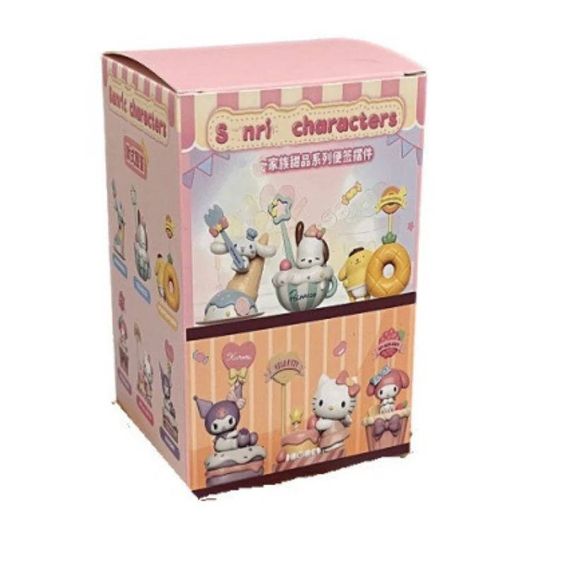 Hot Selling Creative Personality Cute Dessert Note Series Blind Box Multifunctional Desktop Note Figurine Gift