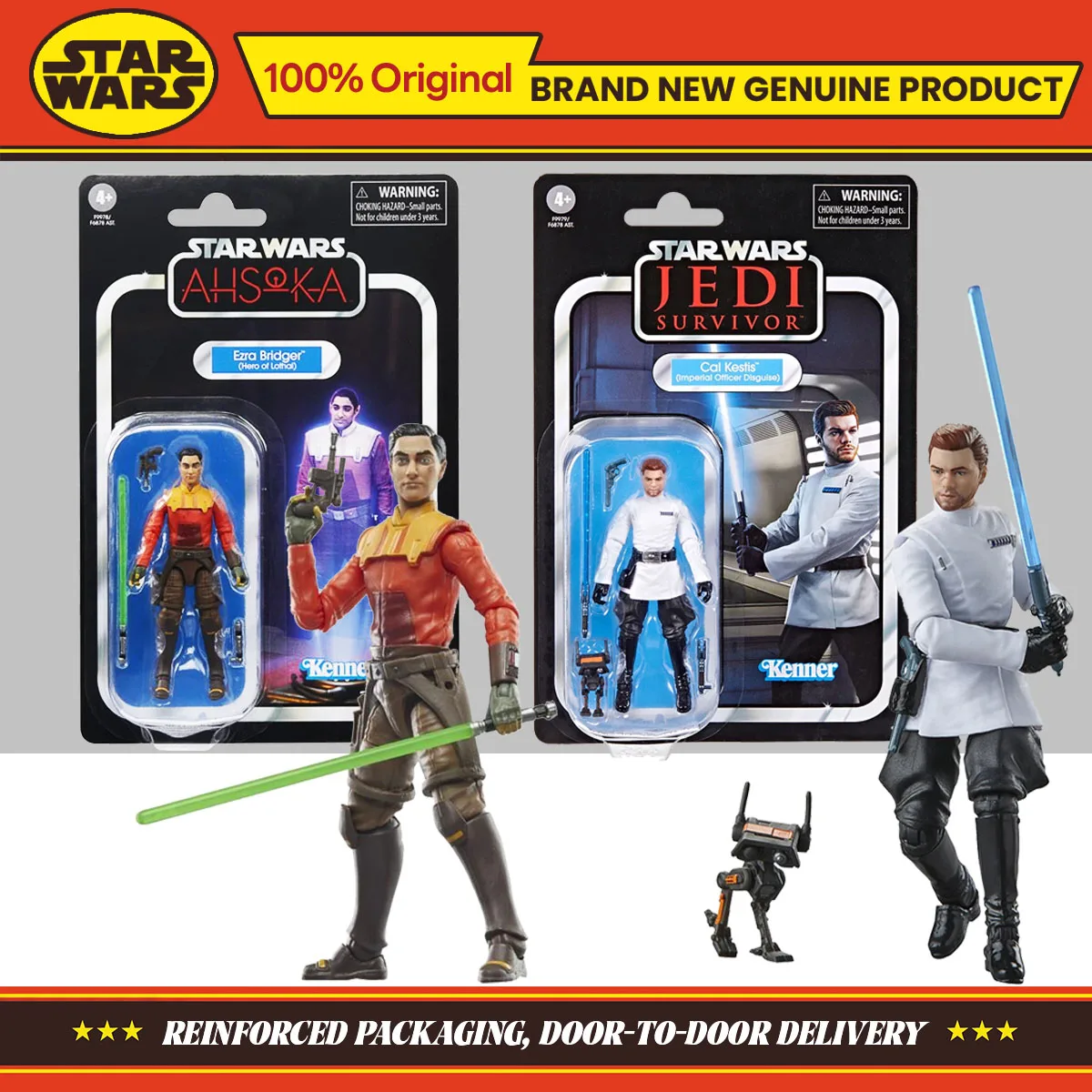 在庫あり-ハスブロ-スターウォーズ-ヴィンテージコレクション-エズラ・ブリジャー-カル・ケスティス-375-インチ-アクションフィギュア-オリジナルおもちゃ-モデルギフト