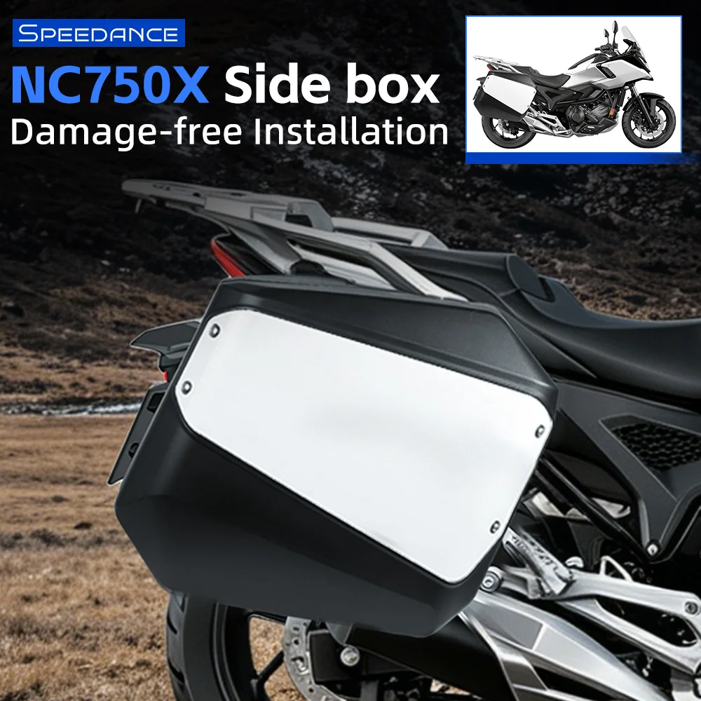 SPD 33L 30L Motorcycle Side Cases 2pcs Set Tail Pannier Luggage Cargo Box for Honda NC750X Trunk Storage Saddlebag Tool Carrier