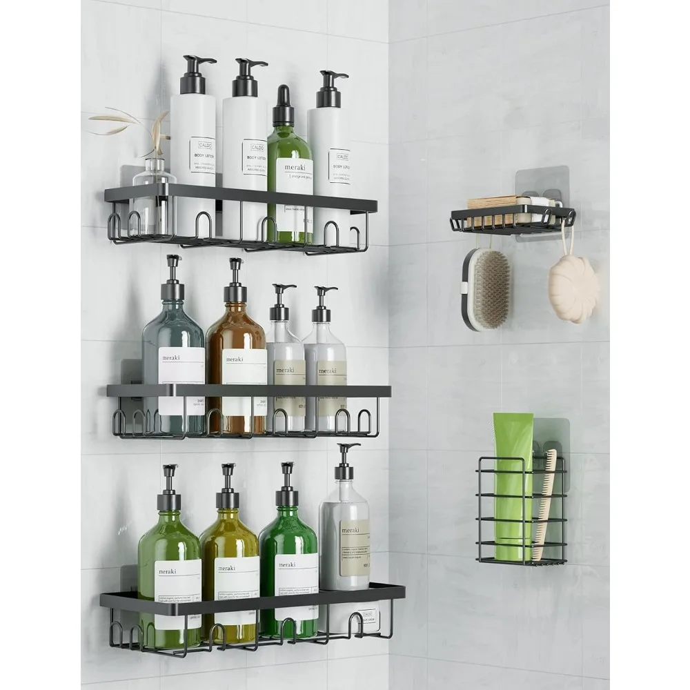 

Душевая кабина в упаковке, клейкий органайзер для душа, полки для ванной комнаты, нержавеющие органайзеры для ванной комнаты и хранилище для домашнего декора, без др.