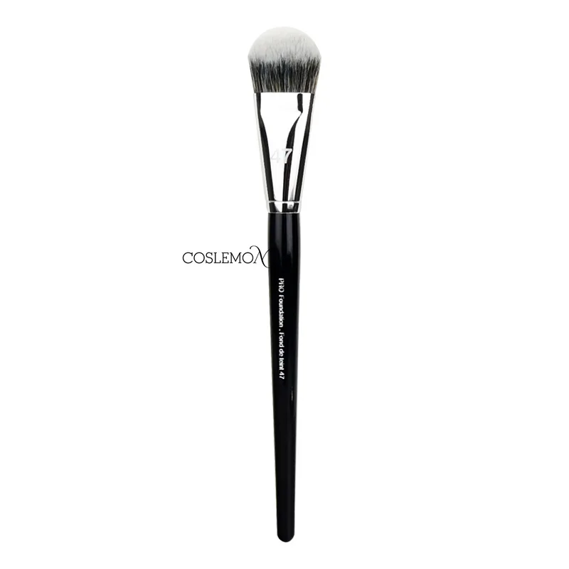 Foundation Makeup Brushes Cream with Cover Synthetic Hair Face Contour Concealer Powder Soft Fiber Wool Make Up Cosmetic