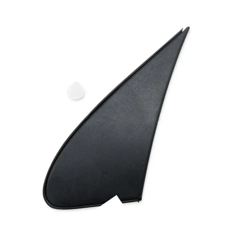 #18Y Side View Mirror Trim,2PC Exterior Rear View Side Mirror Trim for Toyota Corolla 03-08 (Black)