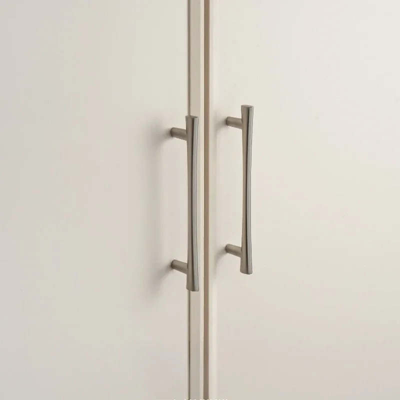 Schranktürgriffe aus gebürstetem Nickel, Küchenschrank-Aufbewahrungshandgriffe, moderne Schubladenknöpfe, Möbelgriffe – Detail 7