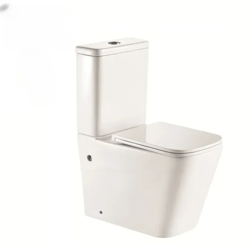 Europe sanitaryware new design ceramic toilet modern quick release seat two pieces ceramic toilet