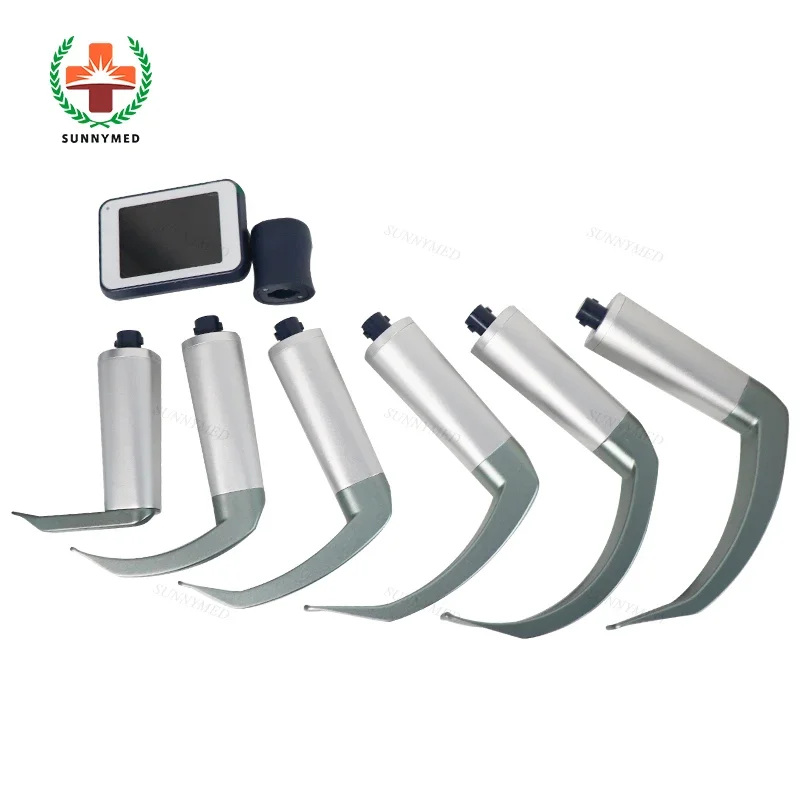 SY-P020N Clinic medical device 3 inch portable rigid Video Laryngoscope