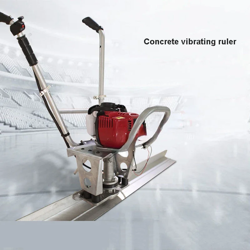 Gasoline Engine Concrete Vibration Leveling Ruler Concrete Leveling Machine Concrete Vibrating Ruler Pavement Polisher