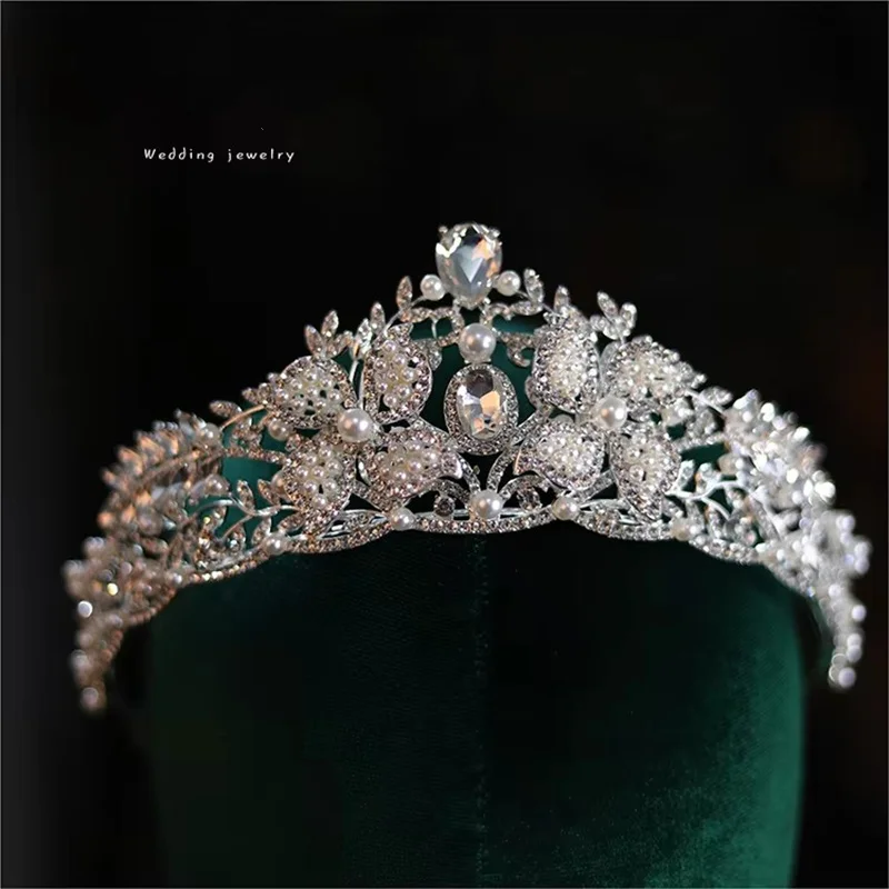 

CC Тиары и короны, женские аксессуары, свадебные украшения для волос, обручи для невесты, украшения для волос на помолвку, роскошные диадемы для конкурсов красоты FO024