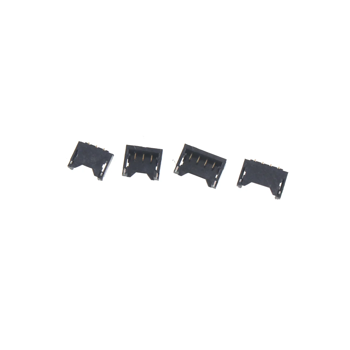 5PCS 1.2mm pitch Recumbent 1.2 Pin base connector Horizontal terminal SMT 2P3P4P5P connector