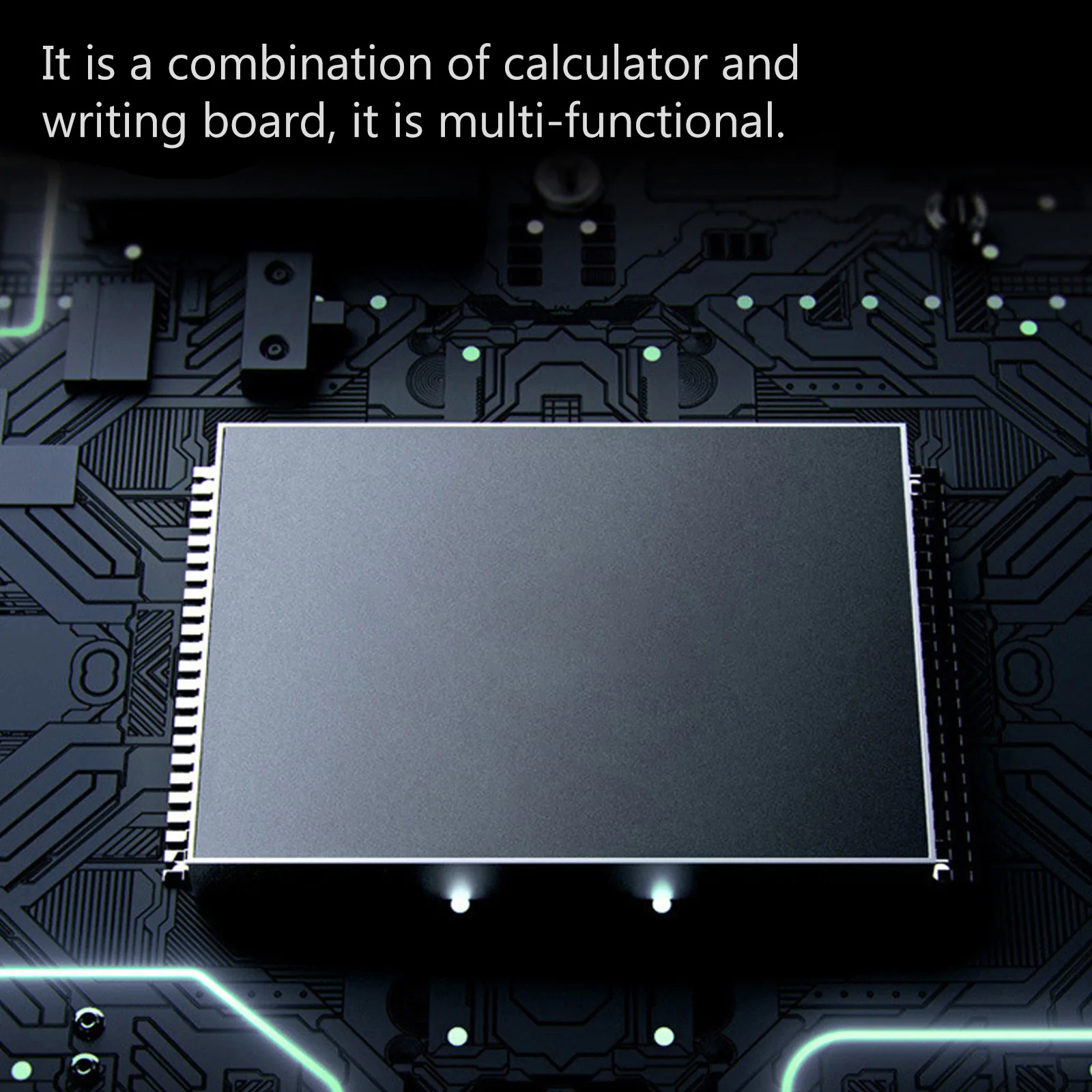 

1Set LCD Handwriting Board Calculator Multi Functional Lightweight Desktop Calculator Suitable for Students Office Workers