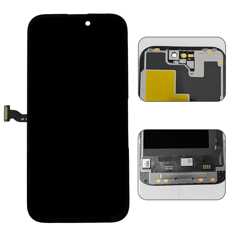 Pantalla OLED para iPhone 14 Pro, LCD con táctil y digitalizador, 3D Touch, repuesto 4