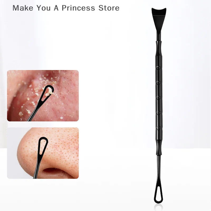 2 で 1 にきびポッパーツールにきび除去にきび針除去治療白ニキビポッピングにきび鼻顔傷抽出器