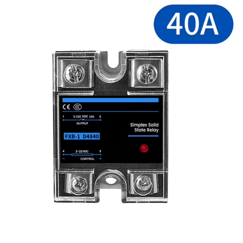 DC To AC Controller Solid State Relay Fast Response Time High-Quality Optocoupler Silent Operation No Sparks Switching