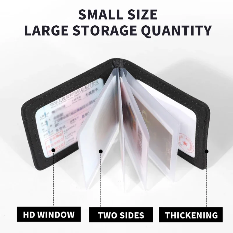 حامل رخصة القيادة من جلد الغزال حافظة رفيعة للغاية لبطاقة الهوية حامل بطاقة الائتمان لتويوتا سبورت GR Sport RAV4 C-HR أفينسيس برادو بريوس