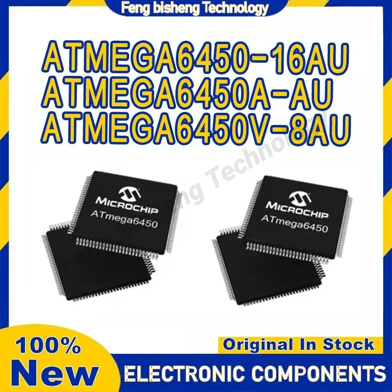 ATMEGA6450V-8AU ATMEGA6450A-AU ATMEGA6450-16AU ATMEGA6450V ATMEGA6450A ATMEGA6450 ATMEGA IC MCU Chip TQFP-100 in stock